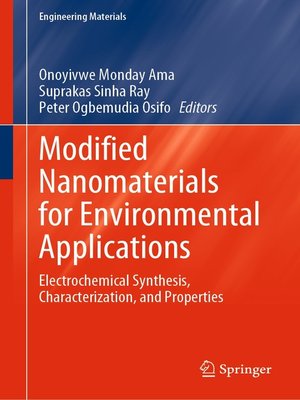 cover image of Modified Nanomaterials for Environmental Applications